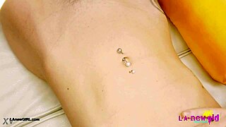 Glamorous Blonde Muse Shows Her Sexy Body