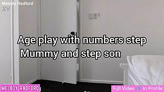 Step mummy and son in age play