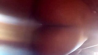 I sit on a big cock with my ass in the air