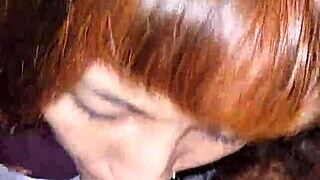 Beautiful latina housewife sucks before anal assfucking in amateur fun