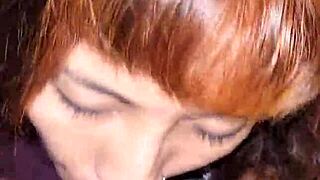 Beautiful latina housewife sucks before anal assfucking in amateur fun