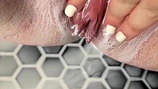 Sexy arabian snowwhite does masturbation dance and modeling in la shower 😍