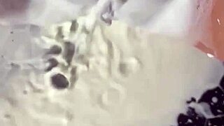 Sexy arabian snowwhite does masturbation dance and modeling in la shower 😍