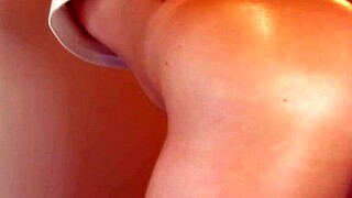 Japanese wife engages in uncensored intimate fucking with her stepson in detailed bedroom encounter.