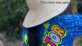 Colombian Babe Fucked Outdoors