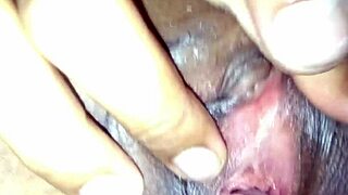 fucking a pretty shaved girl with huge cock until orgasm