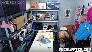 Aria Banks Caught Stealing, Sucks Guard for Freedom