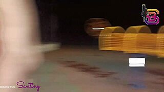 slut from goiania fucks four guys in the square then sucks huge cock