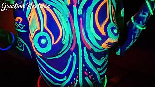 fucked wild slim girl uv-light