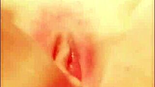 milf uses cell phone to record her sloppy wet dildo fucking session in 2017