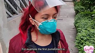 Fake influencer destroys sexy girl's ass in hotel.