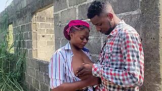 Passionately Exploring The Big Ass Of Naughty African Milf