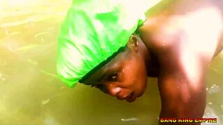 Fucking African whore with big cock