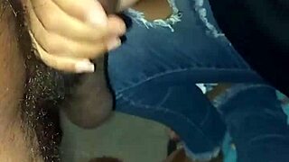 Sussusexycaribe refused to fuck a stranger's big black cock, but ended up bent over in doggystyle orgasm.