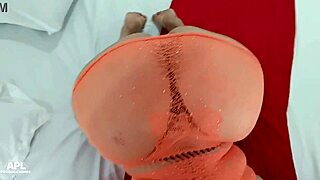 Stepmother's fat whore sucks huge dick in pov recording part two