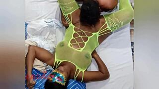 Huge Tits Prostitute Cums On Ass During Massage And Handjob