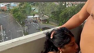 i can't believe my stepsister gave the blowjob of her life, deepthroat on monster cock with big tits