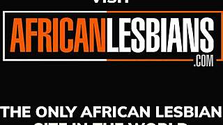 Ebony Babe Sits On Face With Big Black Booty For Wet Licking