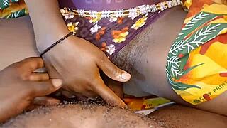 I watched my innocent ebony teen get roughly fucked by her older boyfriend.