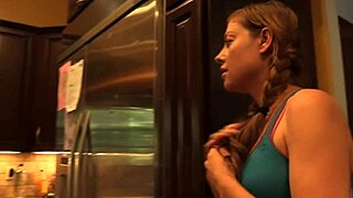 Mature milf housewife explores lesbian anal first time