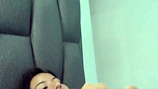 innocent colombian latina gets first creampie in her ass pov