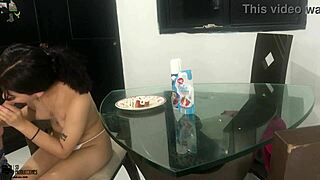 I get so horny sucking cock with strawberries