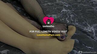 Sexy Babes With Gloves Fingering Each Other