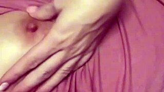 hey, this hot blonde is showing off her tits in softcore style