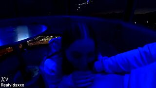 Blonde Gets Quick Standing Fuck