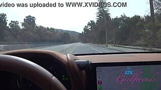 Cecelia taylor gives amazing roadhead pov on date
