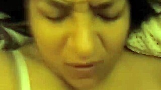 wake up alone and start fucking rough in the bedroom