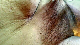 i watch my desi bhabi's hairy pussy cleaning session