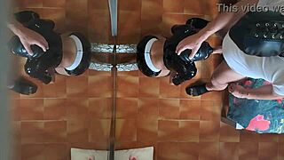 Milf In Stockings And High Heels Preview