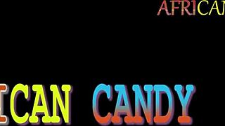 African candy enjoys bathroom sex with dildo masturbation while soapy.