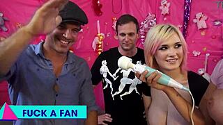 Lucky horny fan reams Tory Lane Megan.