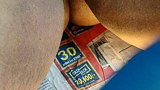 i watch my desi bhabi's hairy pussy cleaning session