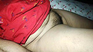 i watch my desi bhabi's hairy pussy cleaning session