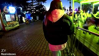 Blonde Gets Quick Standing Fuck