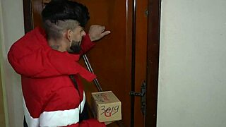 chubby girl takes big white cock