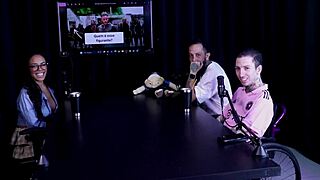 Alice Vasconcelos Strips In Lingerie Showing Big Tits And Talking About Bisexuality When Drunk