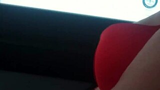 Australian Wife Teasing Truckers with Flashes on the Roadside