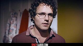 brunette girlfriend sneaks in hardcore sex with boyfriend, including doggystyle, deepthroat, and cowgirl rides 😏