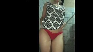 latina teen 18+ fucks her asshole with big dildo in hot anal scene