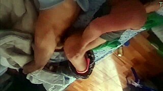 Cheating latina miranda bent over, unaware she's being recorded in pov