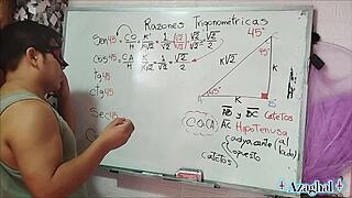 Asian student and teacher explore 45-degree sexual angle in bedroom! 📐😏