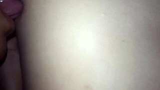 Asian milf with shaved tits and ass in fetish pussy play