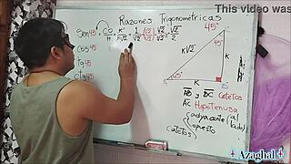 Asian student and teacher explore 45-degree sexual angle in bedroom! 📐😏