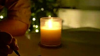 Christmas Gift: Rough Sex With Diana Rider Including Footjob And Cum On Pussy