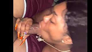 Old favorite sloppy blowjob video