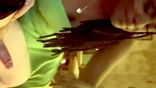 amateur homemade late night early morning blowjob for neighbor white boy with ebony ass bent over